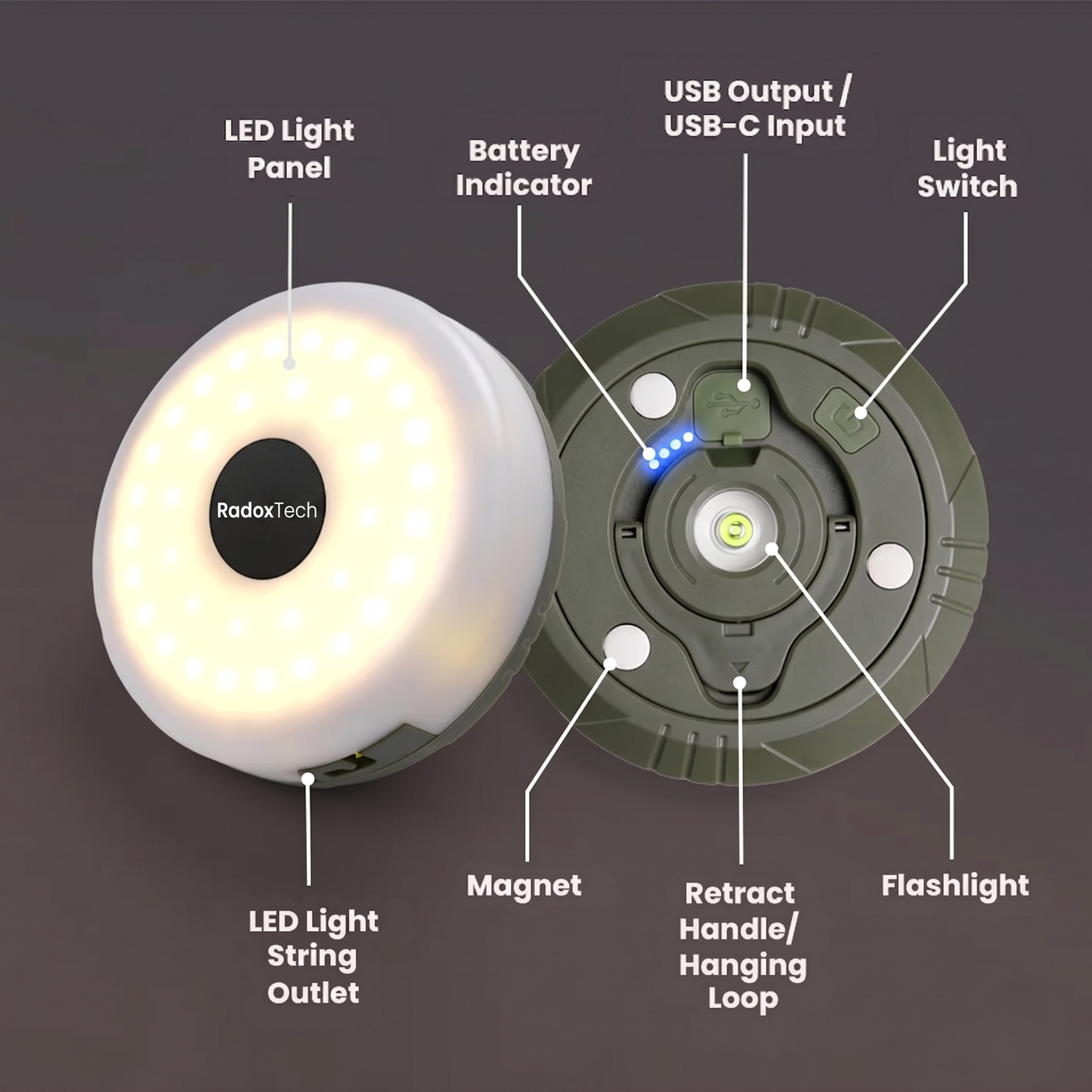 GlowMate™ 4-in-1 String Lights